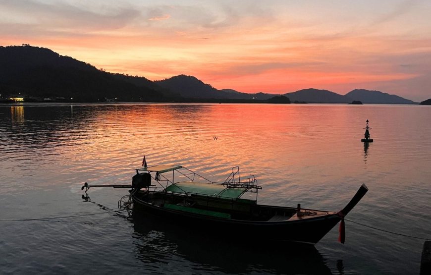 SUNSET PRIVATE CHARTER by longtail boat or Kayaking (HALF DAY TOUR)